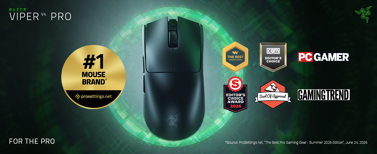 Amazon.com: Razer Viper V4 Pro Wireless Esports Gaming Mouse – 49g